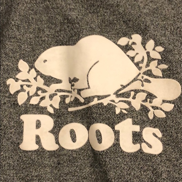 Roots classic salt & pepper crew neck - Picture 3 of 5